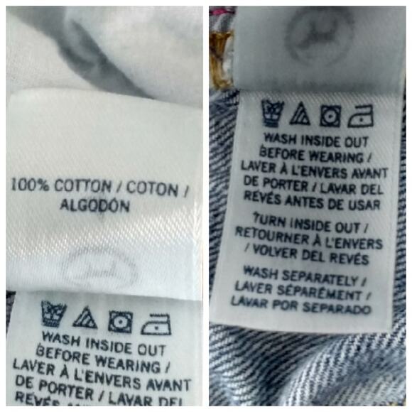 PINK Victoria's Secret Distressed Cut Off Shorts - Picture 9 of 9